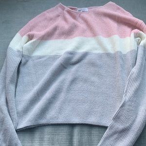 BLOCKED SWEATER